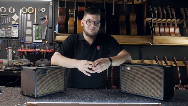 Гитарные комбоусилители для акустических гитар Joyo AC-40 и AC-60 смотреть онлайн