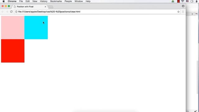 CSS clear Property: Prevent Elements from Wrapping Around Floated Elements смотреть онлайн