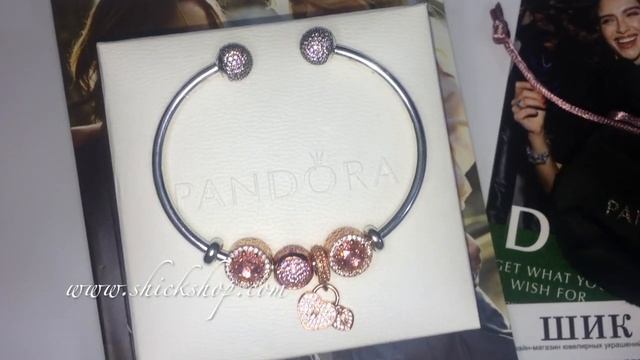 Браслет с шармами Pandora! Не возможно отвезти глаз! смотреть онлайн