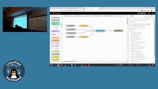 LinuxFest Northwest 2019: Automation with Node-RED смотреть онлайн