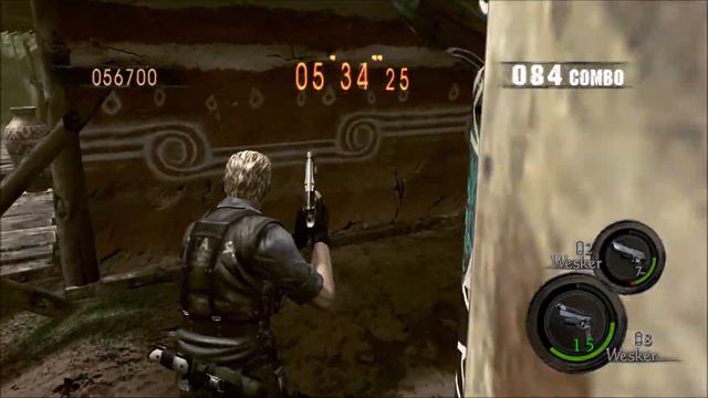 Resident Evil 5 - The Mercenaries - Village Duo - 1080k смотреть онлайн
