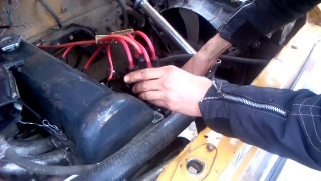 ЗАЗ 968М с двигателем ваз 2106. (двигатель собран из металлолома) смотреть онлайн