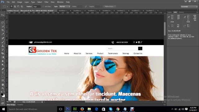 PSD to Html. Html to WordPress Convert Bangla Tutorial Class 4 смотреть онлайн