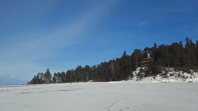 На Валаам зимой на воздушной подушке смотреть онлайн