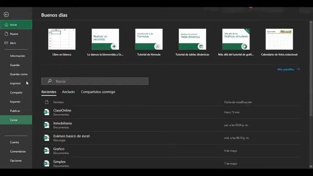 Como poner el modo oscuro de Excel. смотреть онлайн