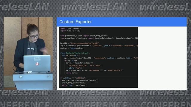 Leveraging SRE tools for Wi-Fi Monitoring | Alexandra Frincu | WLPC Prague 2018 смотреть онлайн