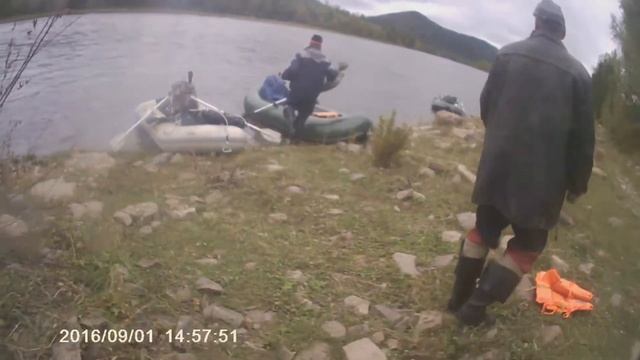 рыбалка на Бирюсе осенью