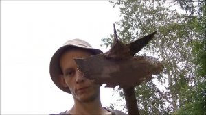 Садовый бур из старого диска циркулярки