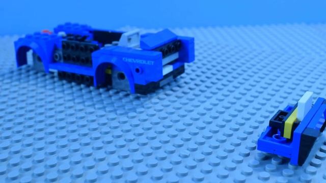 Lego Speed Champions 75891 Chevrolet Camaro ZL1 Race Car - Lego 75891 Speed Build (stop motion) смотреть онлайн