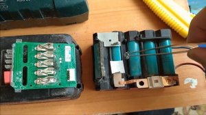 Ремонт аккумулятора Metabo 18V 4Ah