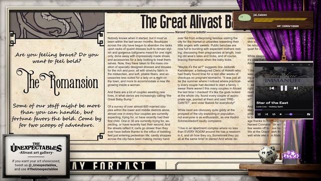 Alivast Oracle Issue 701 - Unexpectables Art Stream смотреть онлайн