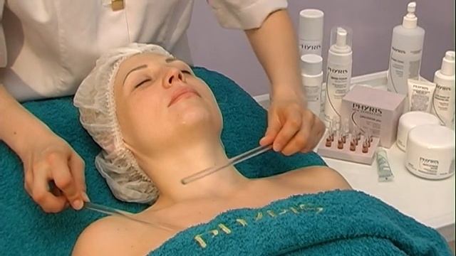 Массаж лица стеклянными палочками. смотреть онлайн