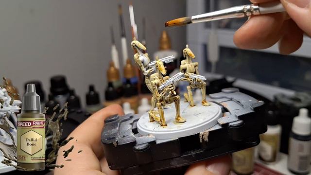 Painting Star Wars Shatterpoint B1 Battle Droids смотреть онлайн