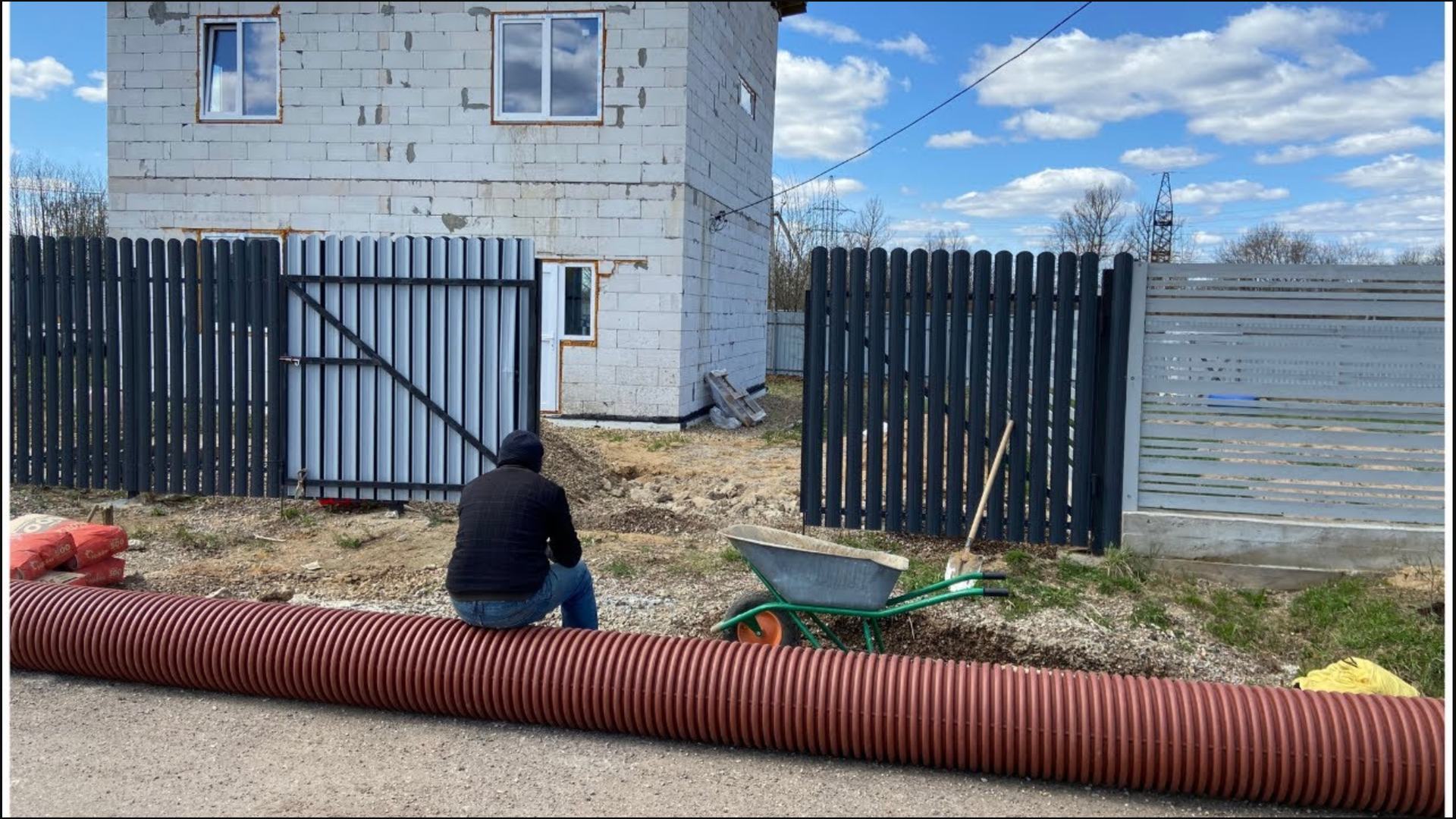 Сделал заезд на участок через канаву за 33 000р. Вот так и получилось смотреть онлайн