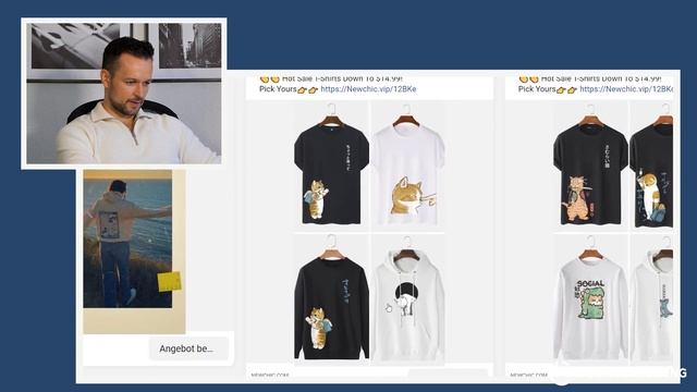 35.000 EURO mit nur EINER Facebook Werbeanzeige (Live Analyse) - Print on Demand Dropshipping смотреть онлайн