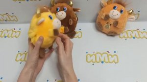 Символ года 2021 интерактивная мягкая игрушка Бычок Коровка Повторюшка