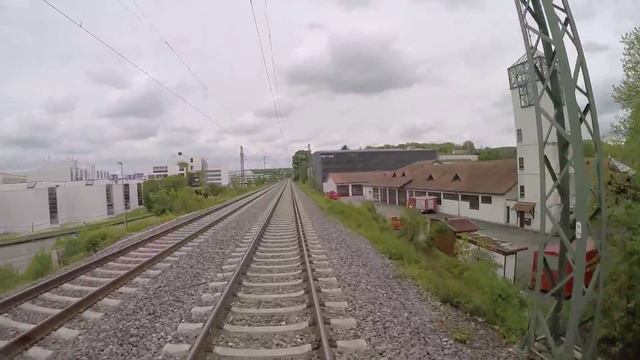 Führerstandsmitfahrt Stadtbahn S42 Heilbronn - Bad Rappenau
