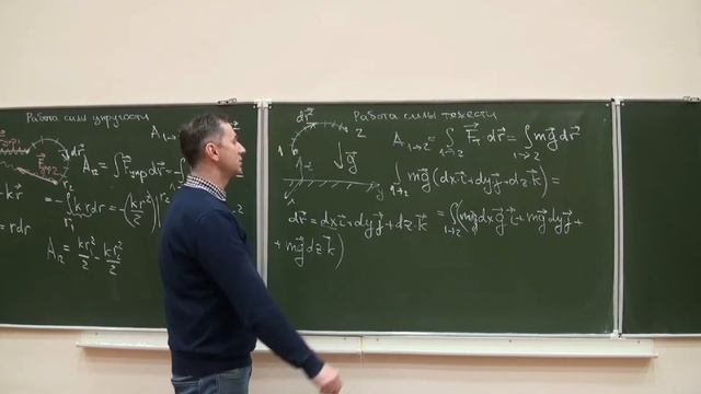 Работа силы тяжести смотреть онлайн