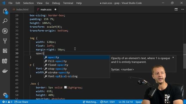 Getting Started with GSAP TweenMax (Tutorial) - Animating a Landing Page смотреть онлайн