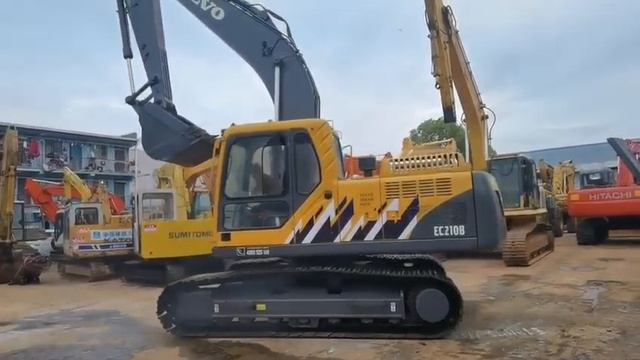 EC210BLC Used Volvo Excavator Working Weight 21000 kg 1.25m3 смотреть онлайн