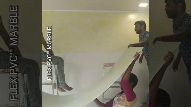 How to Install FLEX PVC™ MARBLE SHEETS on walls смотреть онлайн