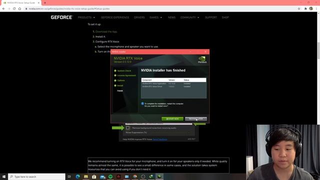 How to ลง RTX Voice พร้อมเปิดใช้งาน смотреть онлайн