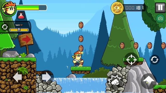 Dan the Man - пиксельная игра смотреть онлайн