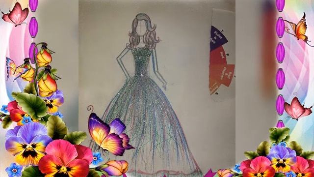 Fashion designing sketch смотреть онлайн