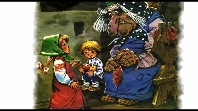 Гуси - Лебеди | Аудио Книга с картинками { Русские народные сказки для детей } смотреть онлайн