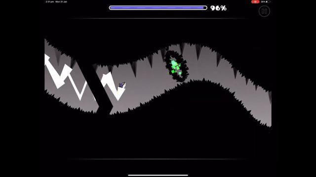 [Mobile 60hz] Black Blizzard By KrmaL ~ NEW HARDEST (Extreme Demon) | Geometry Dash