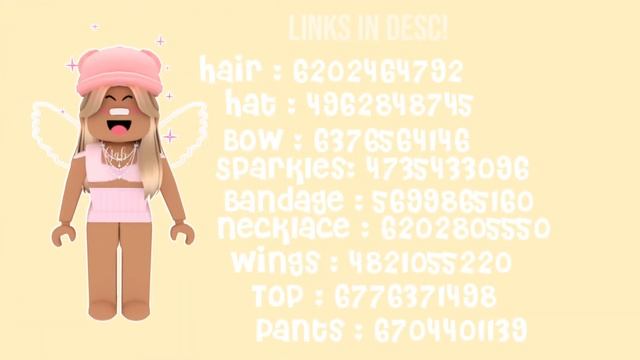 10 aesthetic roblox avatars! *CODES AND LINKS* FREE TO USE* смотреть онлайн