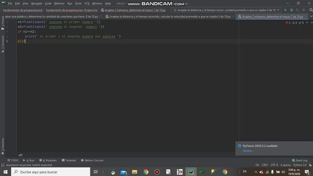 saber cual de dos numero es el mayor en python смотреть онлайн