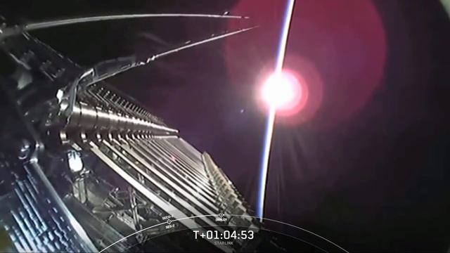 Starlink Mission 01 20 2021 | deploy flare (orbital ambient sun flare) смотреть онлайн