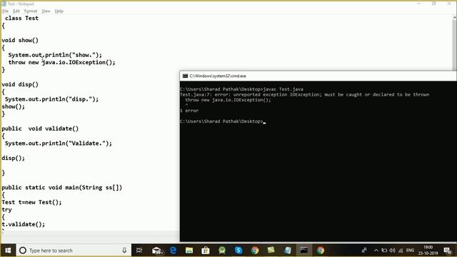 Exception In Java| Exception Handling |Try,Catch,Finally, Throw & Throws In Hindi - 138 смотреть онлайн
