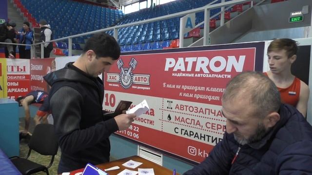 Взвешивание борцов до 55 кг. смотреть онлайн