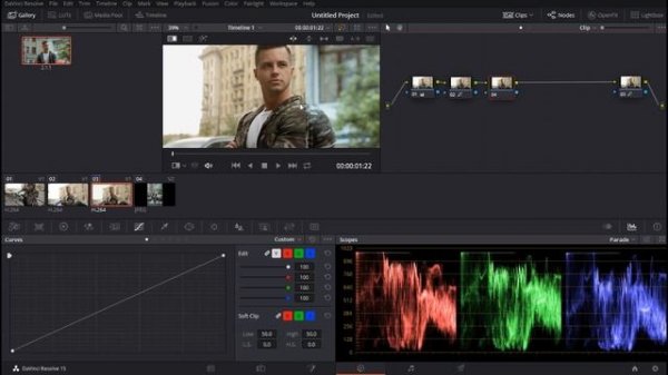 Da Vinci Resolve. Цветокоррекция по референсу