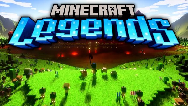 Minecraft Legends. Gameplay PC.