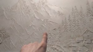 Барельеф покраска