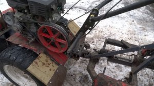 ОТВАЛ НА МОТОБЛОК // доработка, КОСЯКИ! Мотоблок в грязи.