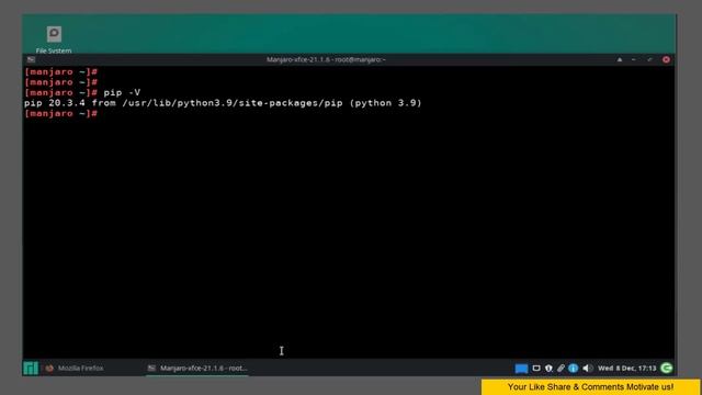 Manjaro / Arch - installing Pip Pip3 On Manjaro 21.2.0 Linux смотреть онлайн