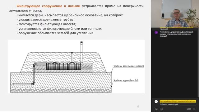 Вебинар 2.3. Подземные фильтрующие сооружения. Типы в зависимости от особенностей земельного участк смотреть онлайн