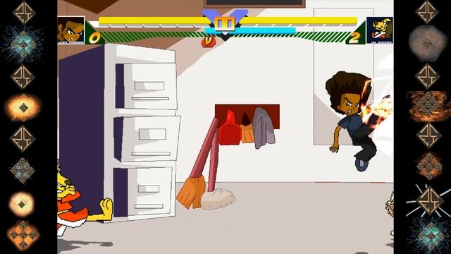 Huey Freeman (The Boondocks) Vs Hong Kong Phooey (Hanna-Barbera) - Ultimate Mugen Fight 2016