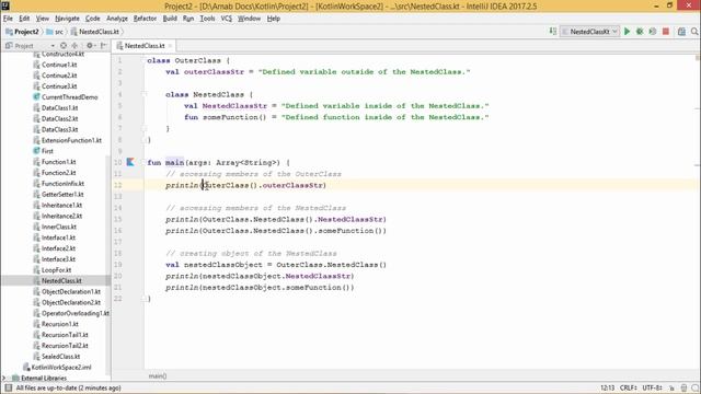 Kotlin - Inner Class смотреть онлайн