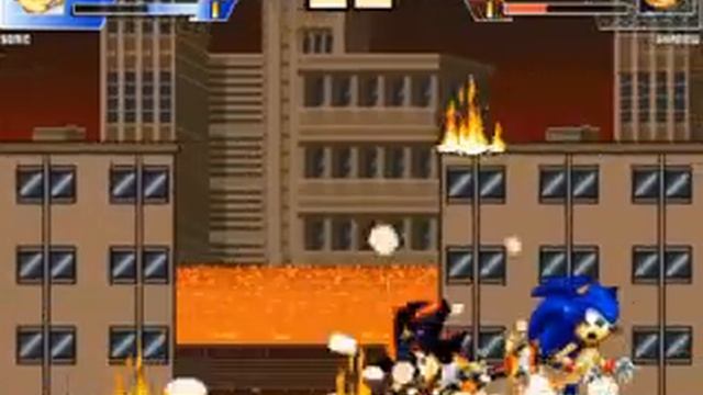 Sky Fight Mugen 5# Sonic Vs Shadow смотреть онлайн