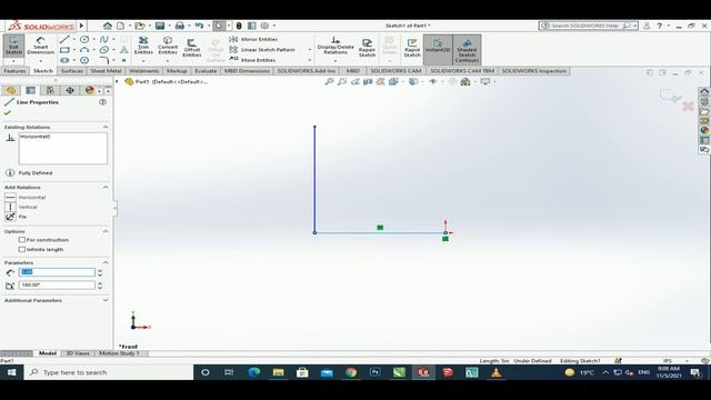 Solidwork Sketch Tool Bar in Urdu/Hindi || Full Course || Lesson 02 || Jatoi Creative Group смотреть онлайн