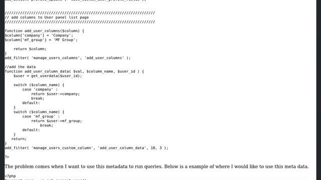 Wordpress: Using custom meta user data to run queries in WordPress смотреть онлайн