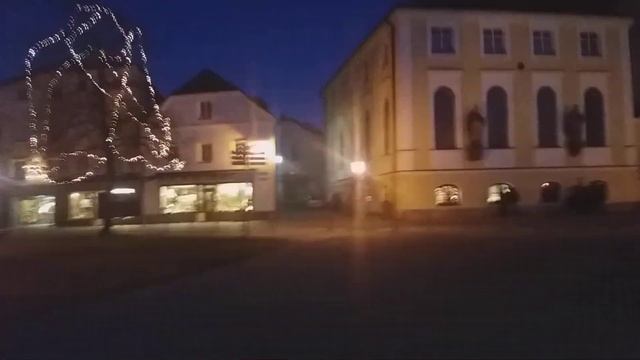 Ночной г.Альтеттинг (Германия).1января 2020г.