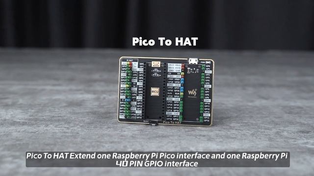 Waveshare Small LCD/Expander/Sensor/UPS/Digital Clock/RS485/LoRa Node Module for Raspberry Pi Pico смотреть онлайн