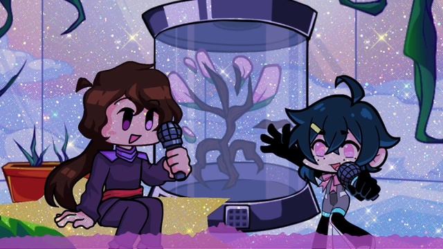 FNF Cover 44 - Heartbeat but it's Spacey & KOU смотреть онлайн