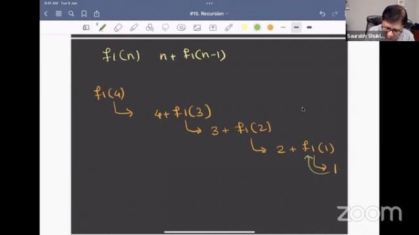 Recursion in Python | LIVE Community Classes | MySirG